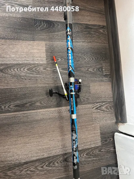 Въдици и чанта с рибарски принадлежности , снимка 1