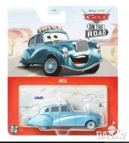 Оригинална kоличка Cars on The Road MATO/ Disney / Pixar, снимка 1