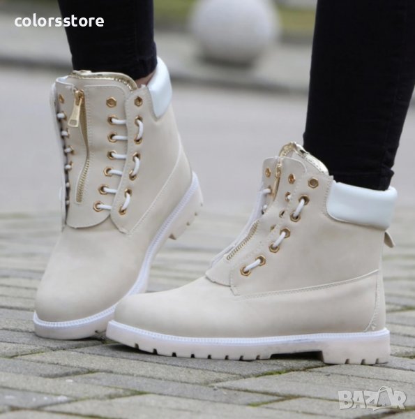 Равни боти - бежови - XY2, снимка 1