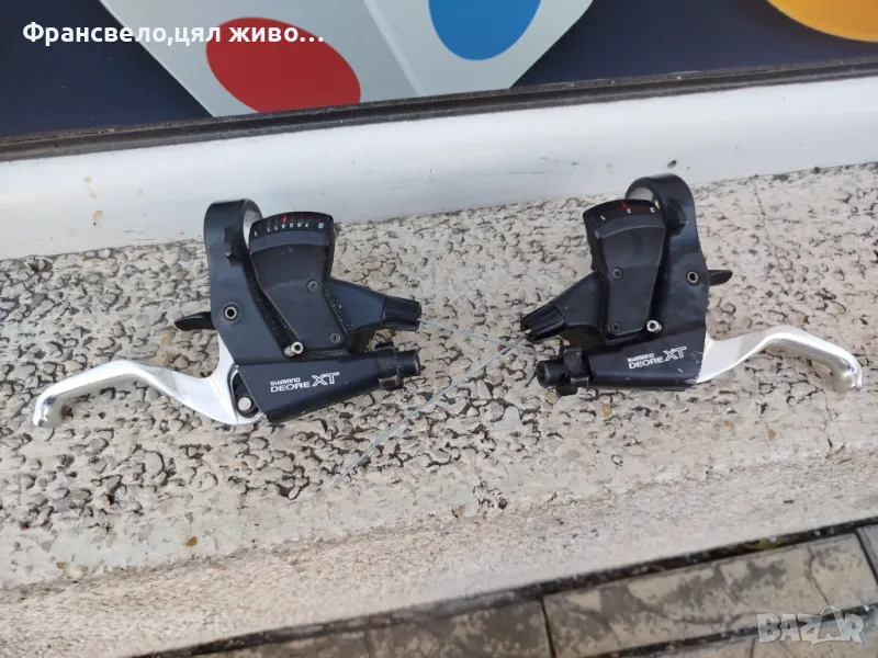 3 по 8 скорости за велосипед колело комбинирани Shimano deore xt st m 739, снимка 1