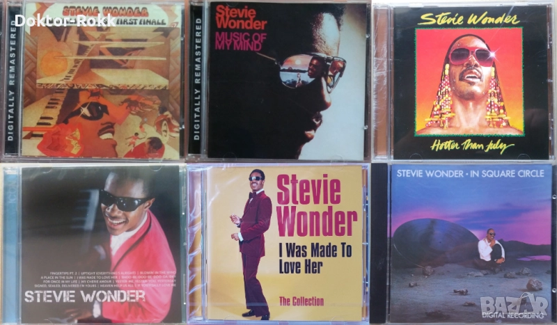 Stevie Wonder –  оригинални и неофициални дискове, снимка 1