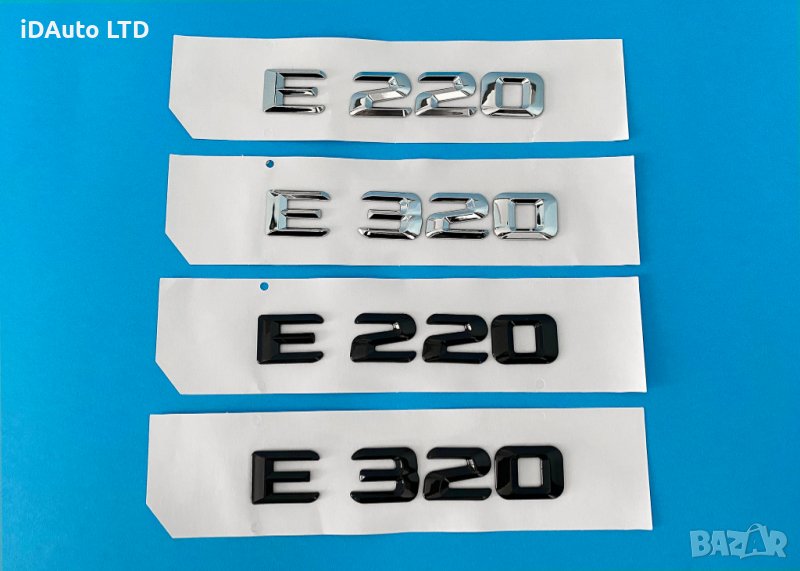 Емблема за багажник Mercedes E220 E320 CDI 4matic стикер w211, снимка 1
