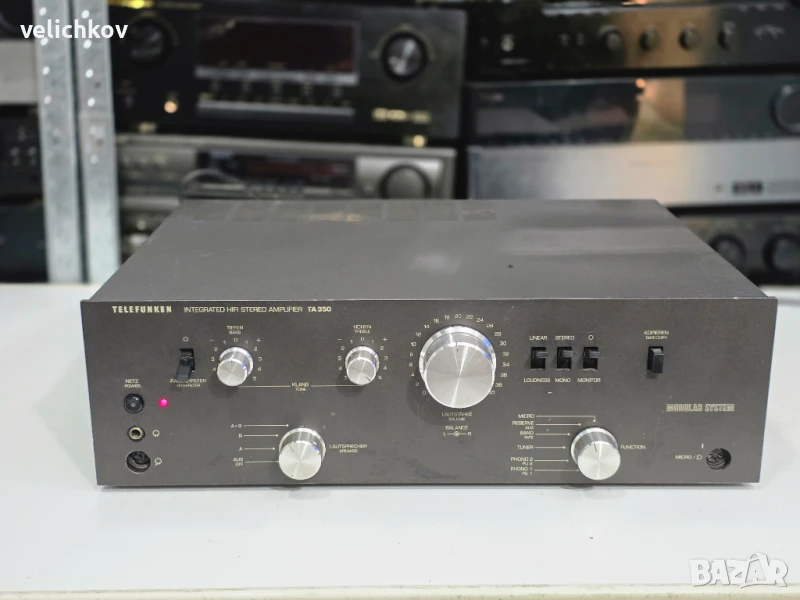🎙️ Telefunken TA 350 – Немски усилвател с характер! 🇩🇪, снимка 1