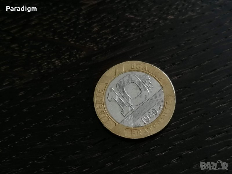 Монета - Франция - 10 франка | 1989г., снимка 1