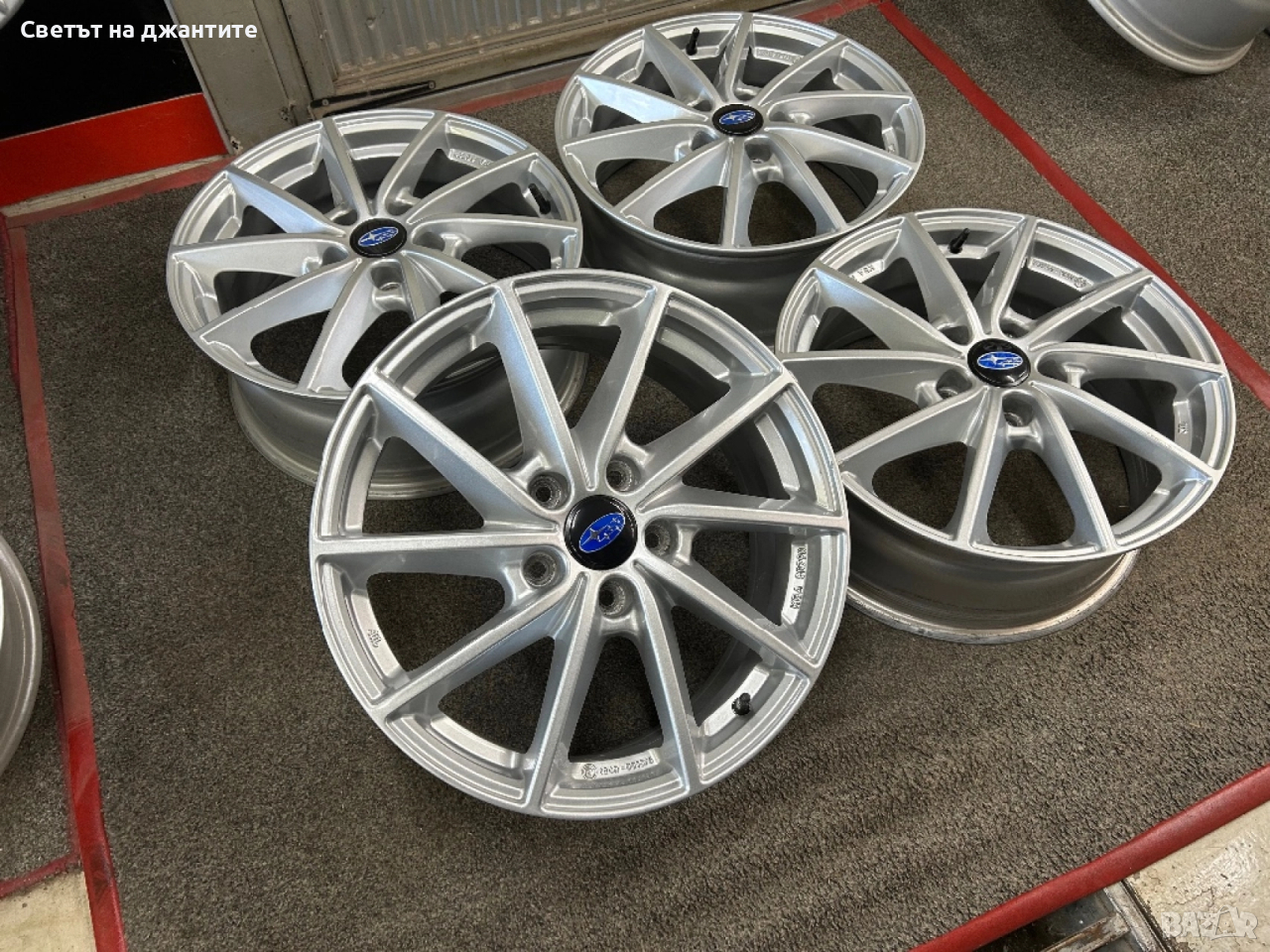 Джанти 17 цола 5x114.3 Subaru , снимка 1