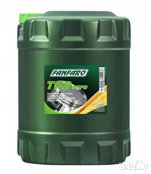 Моторно масло Леки и Тежкотоварни Fanfaro TRD SHPD 15W40, 10л. , снимка 1