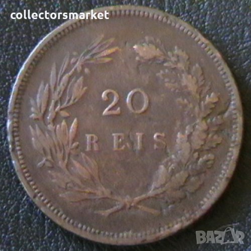 20 реис 1892, Португалия, снимка 1
