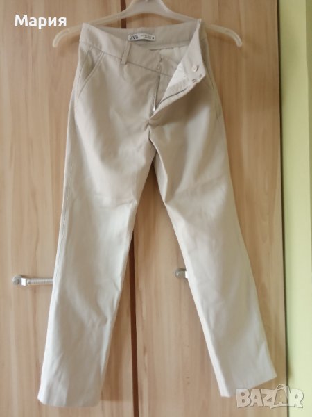 Дамски панталон ZARA от еко кожа , снимка 1