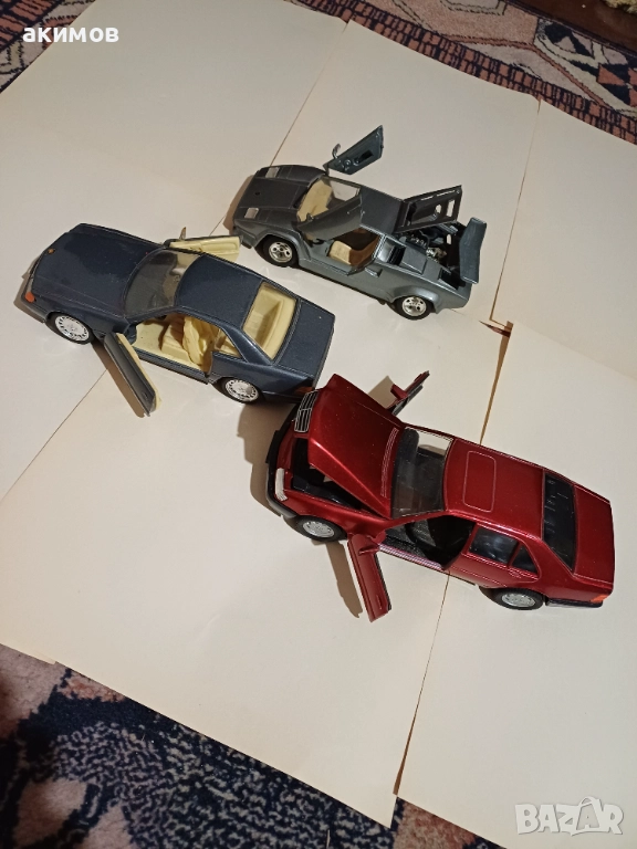 Умалени модели на автомобили , снимка 1