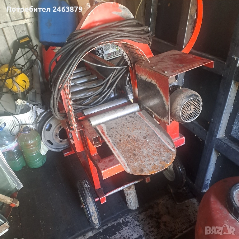 Машина за рязане на дърва на трифазен ток , снимка 1
