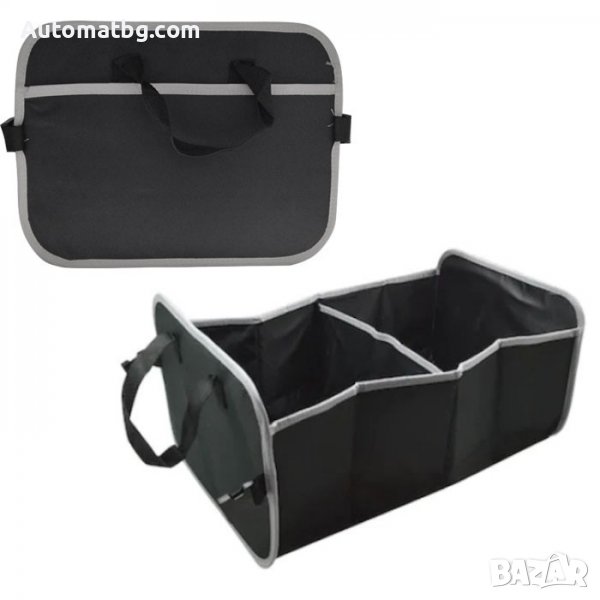 Органайзер за багажник Automat, Текстил, Черен, снимка 1