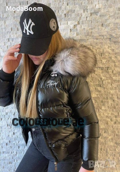 💥Karl Lagerfeld Уникално Късо Черно Зимно Яке💥, снимка 1