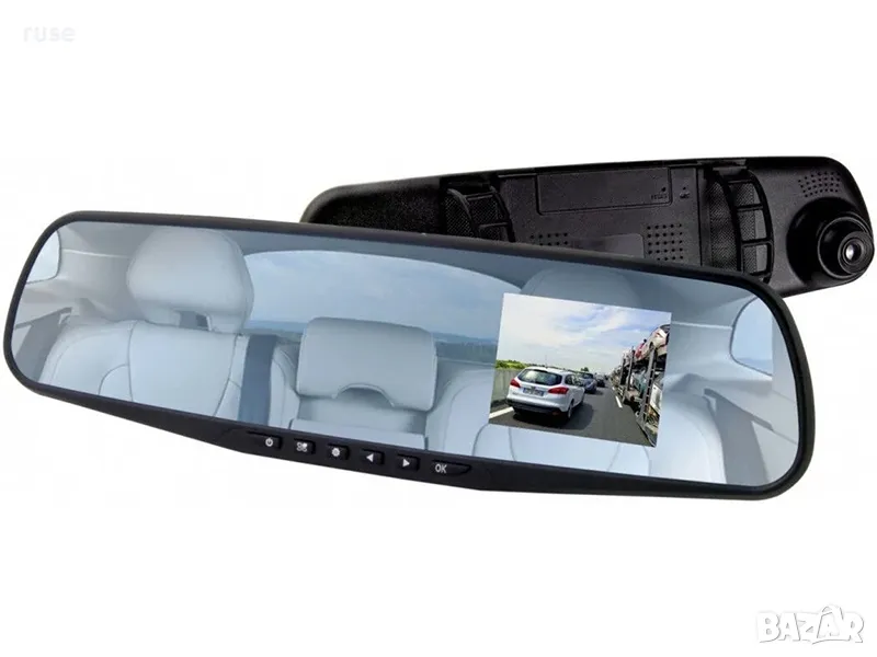 НОВИ! Видеорегистратор в огледало за задно виждане FULL HD, снимка 1