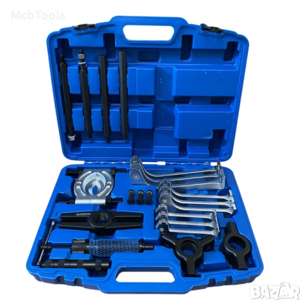 Хидравличен комплект скоби и сепаратор за лагери 10 тона HAWEK, снимка 1