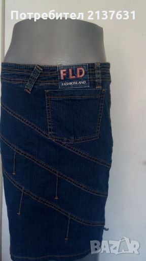 НОВА ! Дънкова пола размер М, снимка 1