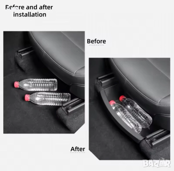 Кутия за съхранение под седалката за Tesla model Y и model 3, снимка 1