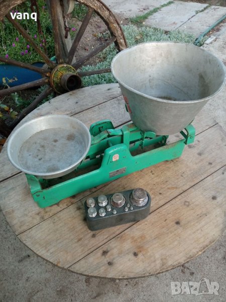 Стар пазарски кантар - везна, снимка 1