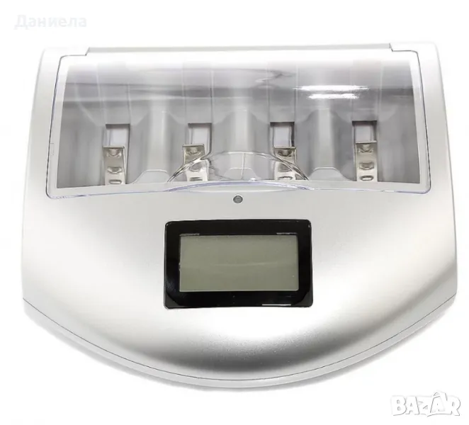 Универсално зарядно устройство за батерии с LCD дисплей и USB порт CHARGE KING, снимка 1