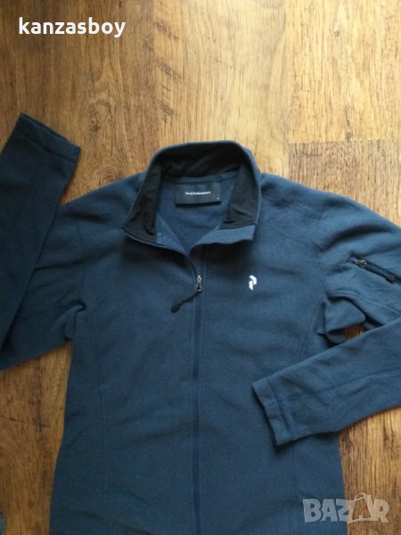peak performance w fleece j - страхотно поларено горнище КАТО НОВО, снимка 1