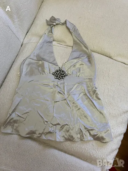 Дамски топ естествена коприна Calvin Klein, снимка 1