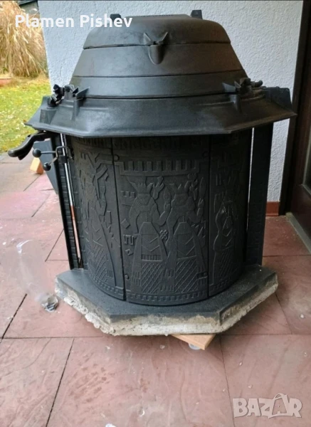 Камини за вграждане и печки от чугун, снимка 1