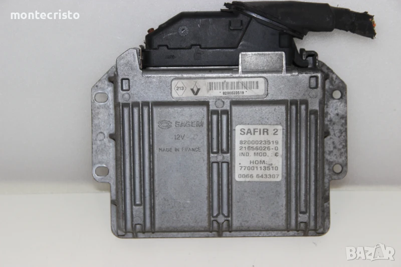 Моторен компютър Renault Twingo I (1993-2007г.) 8200023519 / 7700113510 Safir 2 , снимка 1