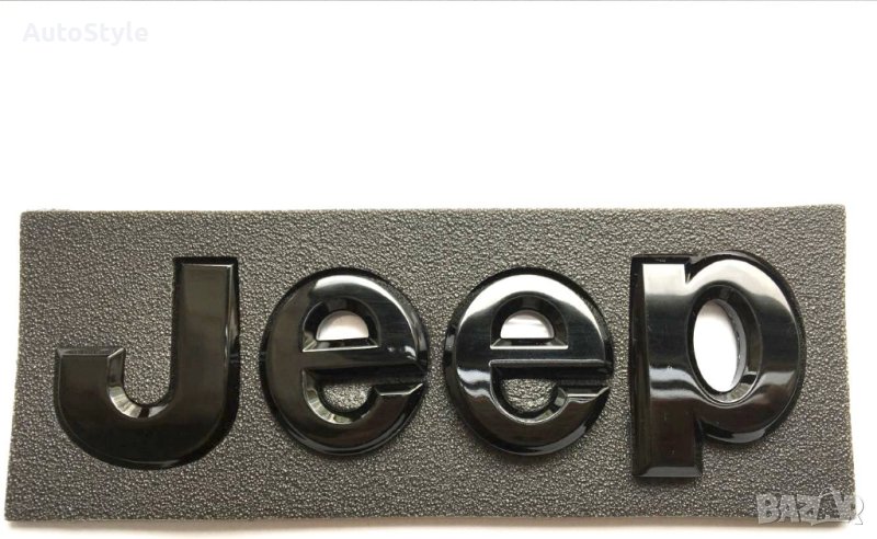 Черна емблема Jeep, снимка 1