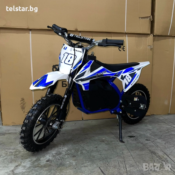 Детски електрически кросов мотор тип KTM TELSTAR 1200W 36V 12Ah нов модел , снимка 1