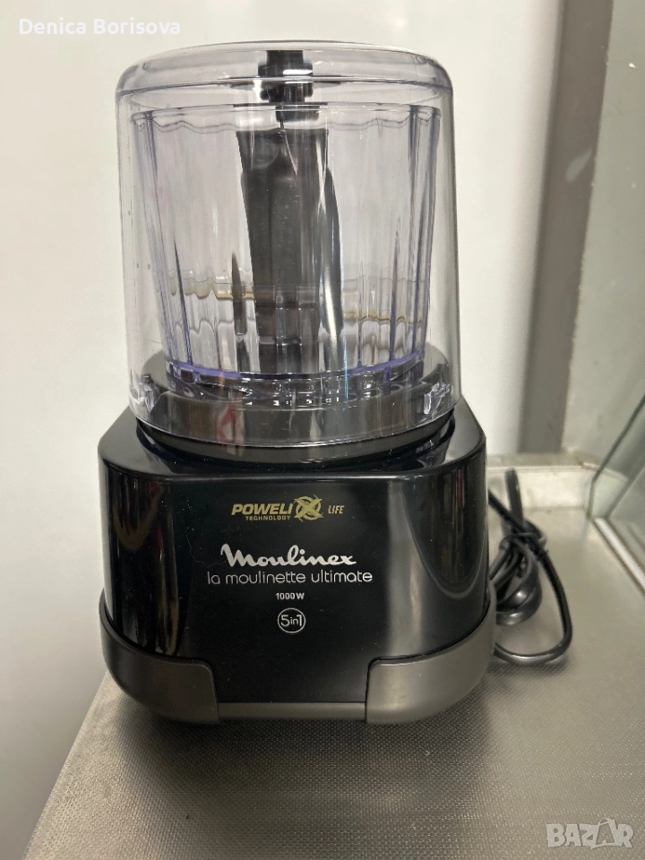 Чопър Moulinex DP8108 1000W 0.55 L Черен, снимка 1