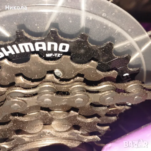 Велосипед за момиче с височина около 120-150см,лилав, снимка 1