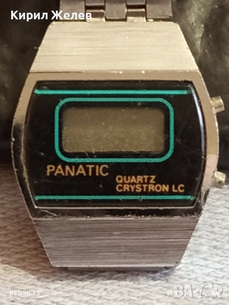 Ретро електронен часовник дамски PANATIC ANTI-MAGNETIC рядък за КОЛЕКЦИЯ 51479, снимка 1