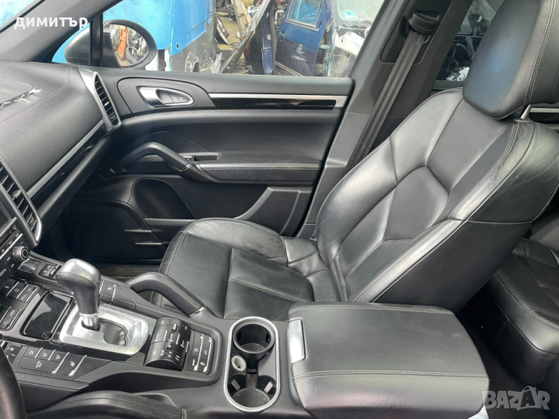 porsche cayenne 958 кожен салон порше каен седалки, снимка 1