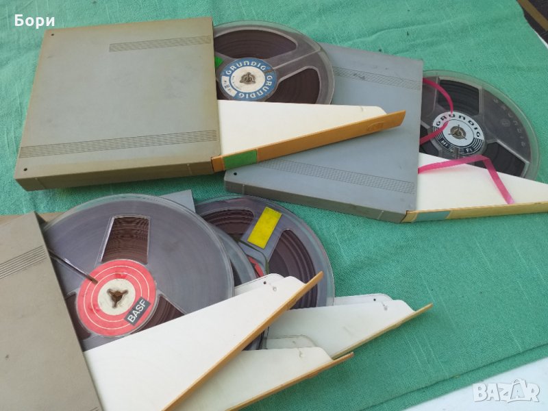 GRUNDIG,BASF 18см магнетофонни ролки, снимка 1