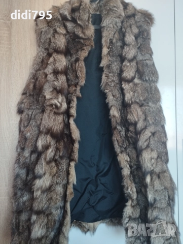 Елек от естествена Лисица