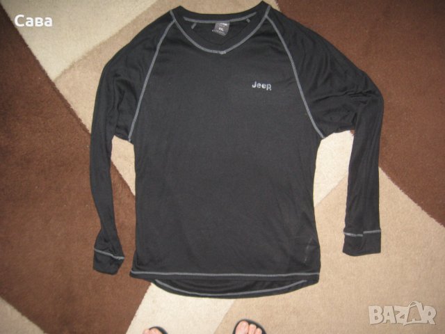 Блуза JEEP  мъжка,Л-ХЛ, снимка 2 - Блузи - 43555318