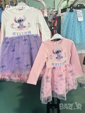 Рокля Стич, снимка 3 - Детски рокли и поли - 49276089