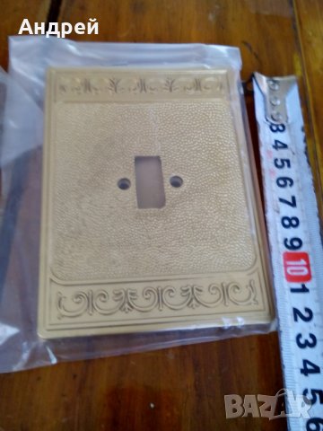 Стара капачка за електрически ключ #2, снимка 5 - Антикварни и старинни предмети - 27442067