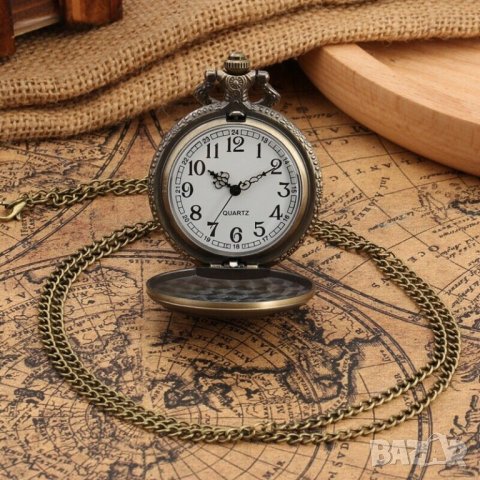 Джобен часовник Дракон огнедишащ огън лед китайски гущер    , снимка 3 - Други ценни предмети - 38480102