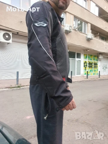 Мъжко Лятно Перфорирано Мото Яке Размер L Difi Free Vent Мотор Екипоровка, снимка 9 - Аксесоари и консумативи - 42155972