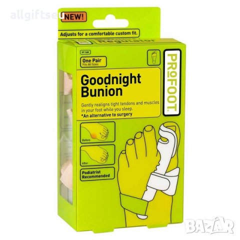 Протектор за палеца на крака Goodnight Bunion, снимка 2 - Ортези и протези - 39456015