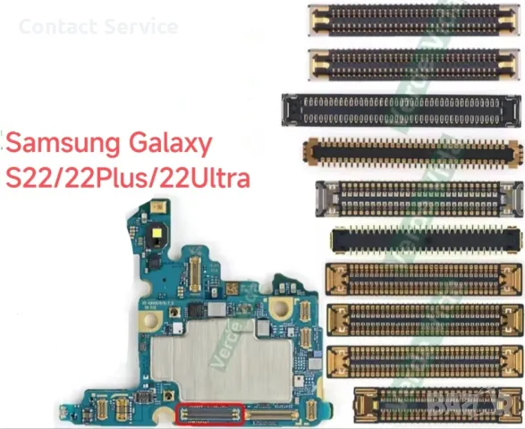 Samsung Galaxy S22/S22Plus/S22 Ultra FPC букса oсновна  платка , снимка 1