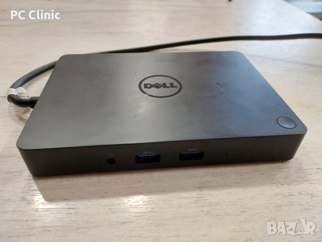 Докинг станция Dell WD15 K17A USB-C + адаптер 130W за лаптоп/laptop Latitude Inspiron Precision XPS, снимка 7 - Лаптоп аксесоари - 43309326