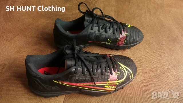 NIKE MERCURIAL VIPOR Football Astro Turf Размер EUR 33,5 / UK 1,5 детски стоножки за футбол 184-14-S, снимка 3 - Футбол - 53042877