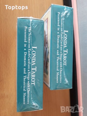 Londa Tarot - феноменална таро колода с 79 карти и хартиена книжка, 12см х 7см, снимка 3 - Други игри - 32863535