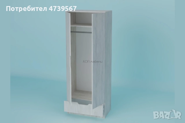 Детски гардероб Локи, снимка 3 - Гардероби - 53495039