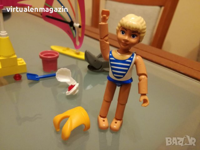 Лего Belville - Lego 5844 - Dolphin Windsurfer (Wind Surfer), снимка 4 - Колекции - 39342173