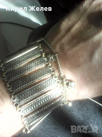 Възрожденска ГРИВНА сачан Бял бронз, снимка 15 - Колекции - 23049857