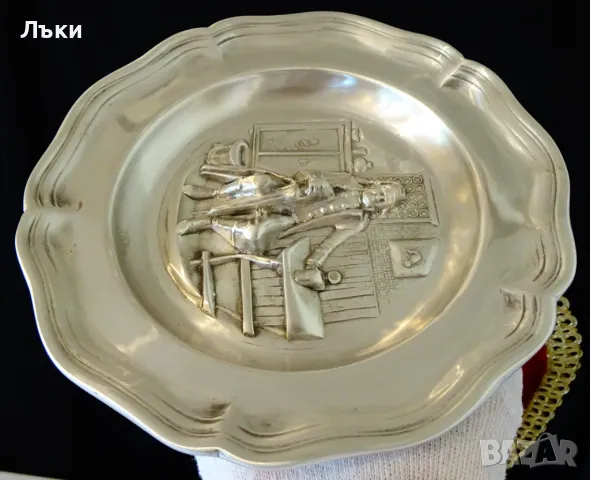 Пано от калай на Yamaha Europa 1978 г. , снимка 5 - Антикварни и старинни предмети - 47894497