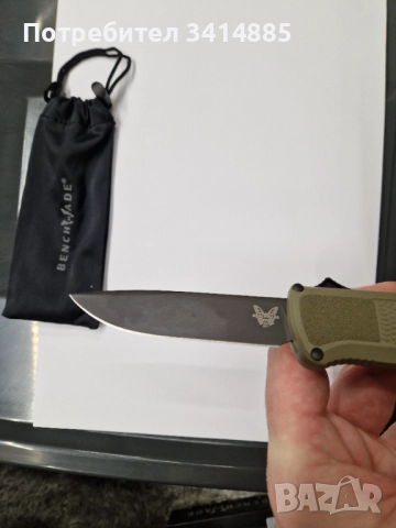Aвтоматичен нож Benchmade Shootout , снимка 8 - Оборудване и аксесоари за оръжия - 52858335