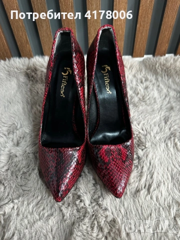 Обувки на ток , снимка 4 - Дамски обувки на ток - 53176003